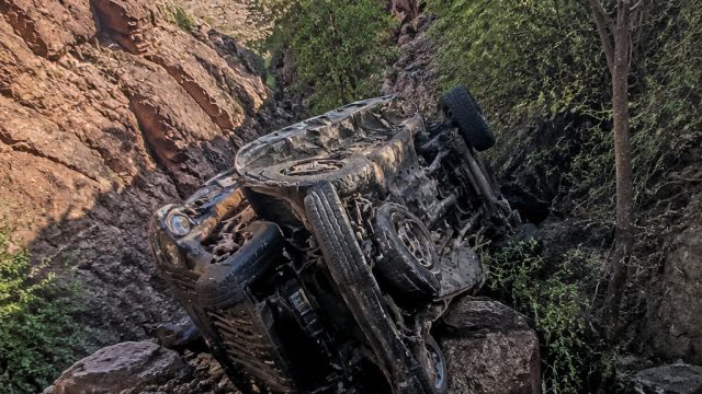 Tragedy Strikes in Nagarkurnool: Jeep Plunges into Gorge